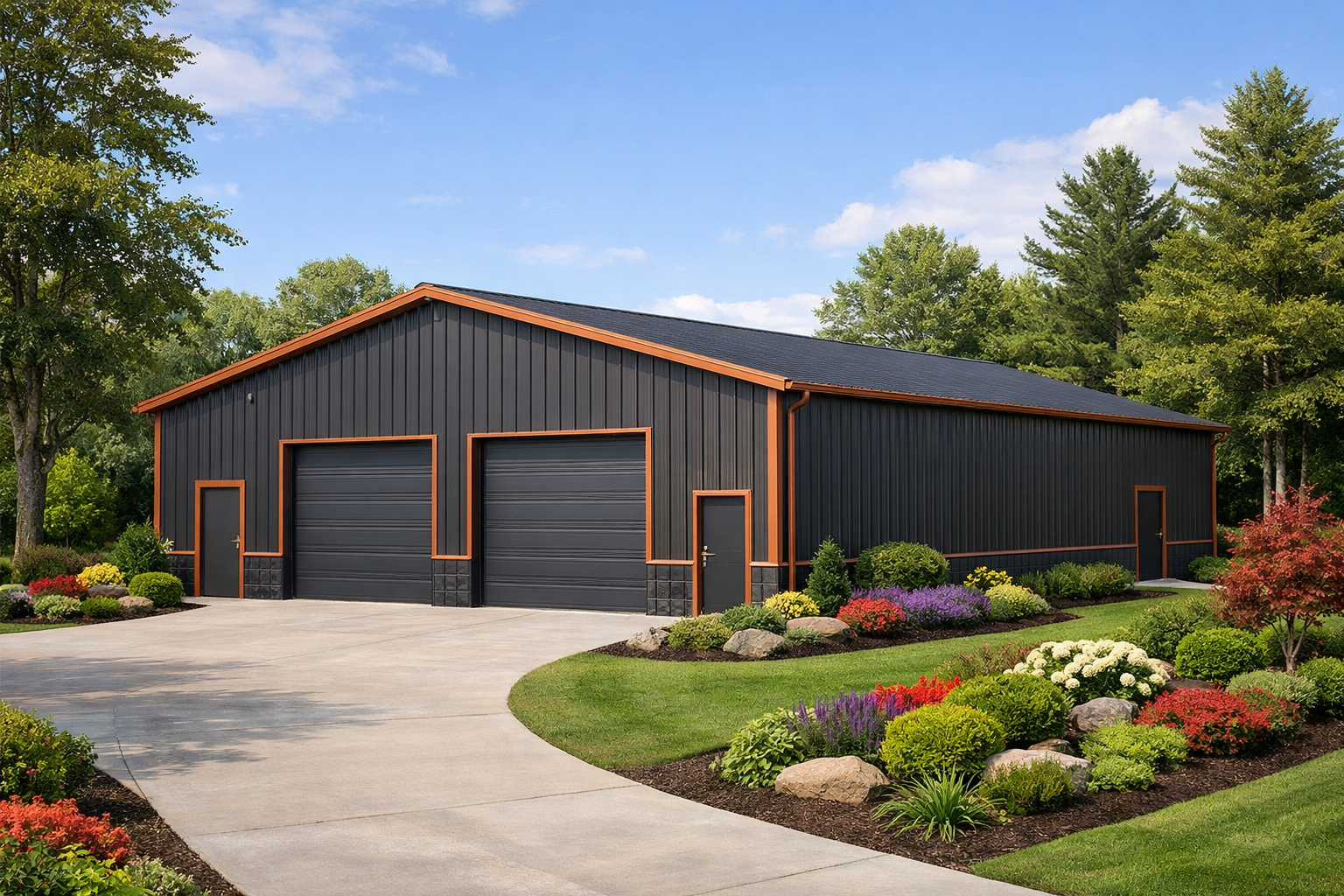 Barndominium color example